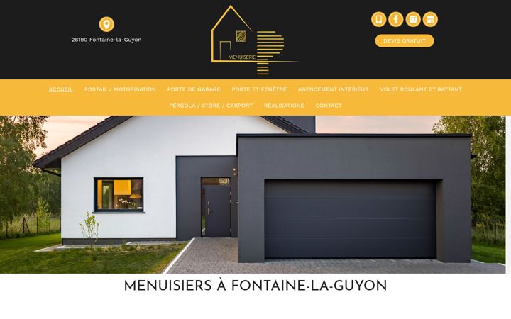 Screenshot of cp-menuiserie28.fr