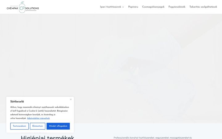 Screenshot of cp-solutions.hu