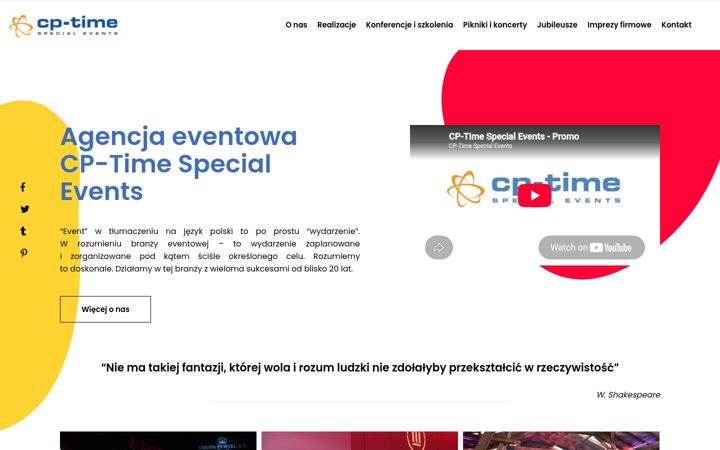 Screenshot of cp-time.com