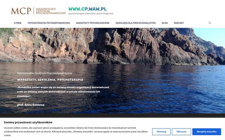 Screenshot of cp.waw.pl