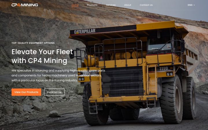 Screenshot of cp4mining.com