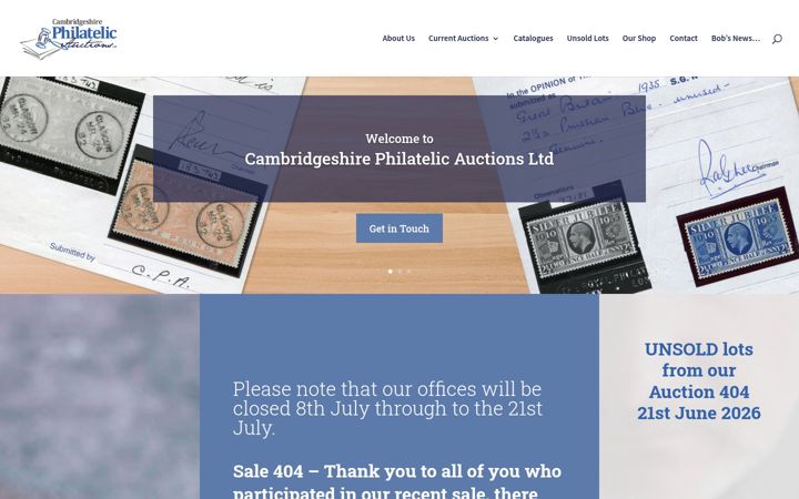 Screenshot of cpa-ely.co.uk