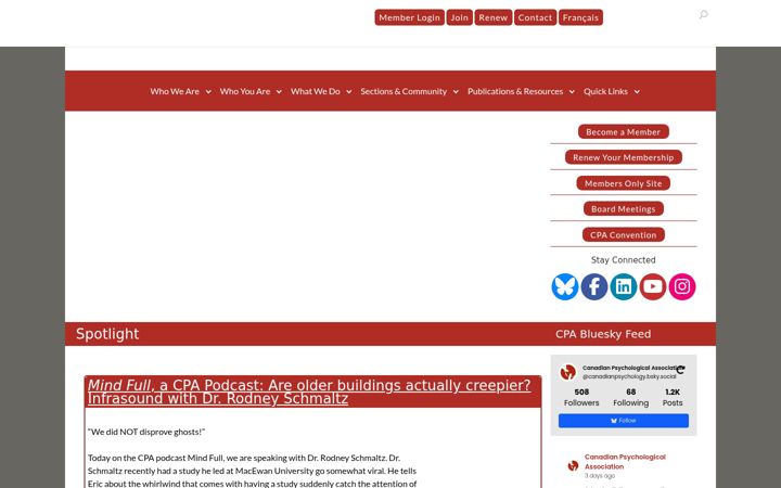 Screenshot of cpa.ca