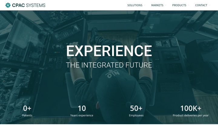Screenshot of cpacsystems.se