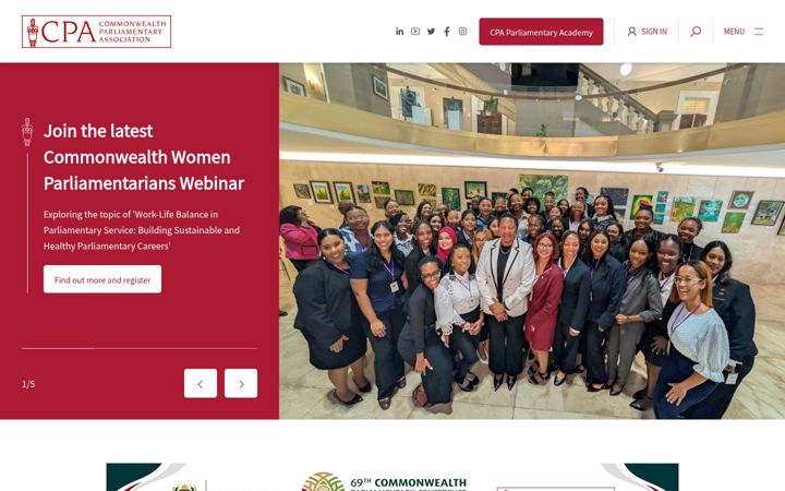 Screenshot of cpahq.org