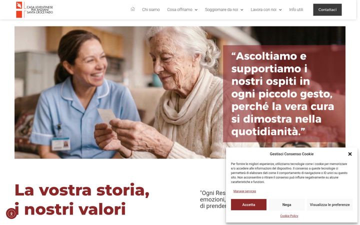 Screenshot of cpaleventina.ch