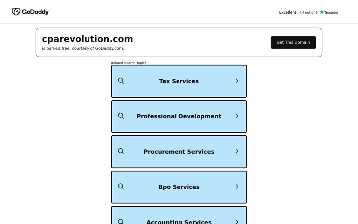 Screenshot of cparevolution.com