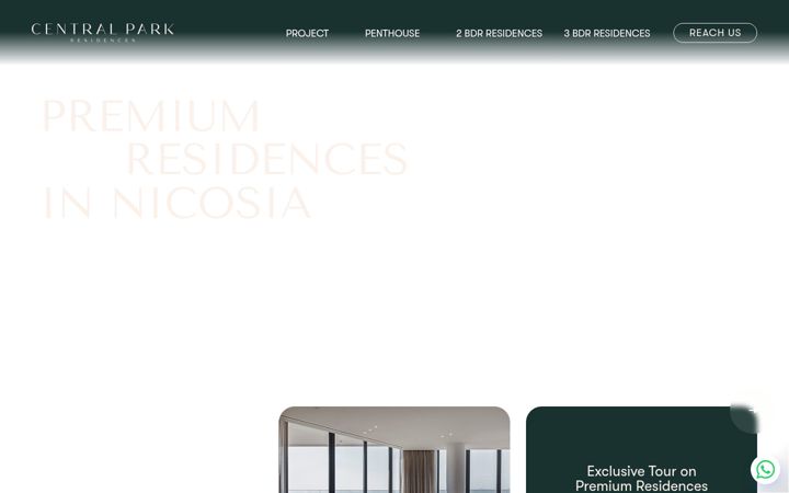 Screenshot of cparkresidence.com