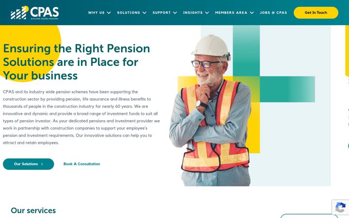 Screenshot of cpas.ie