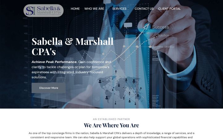 Screenshot of cpasm.com