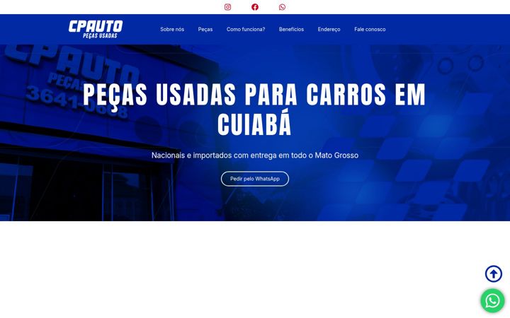 Screenshot του cpautopecasusadas.com.br