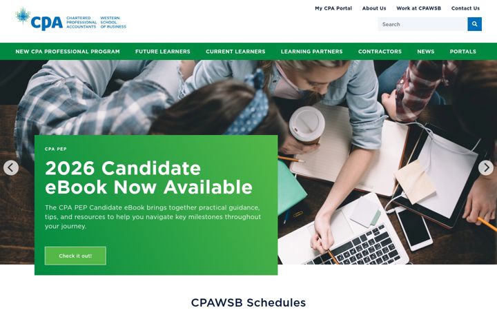 Screenshot of cpawsb.ca