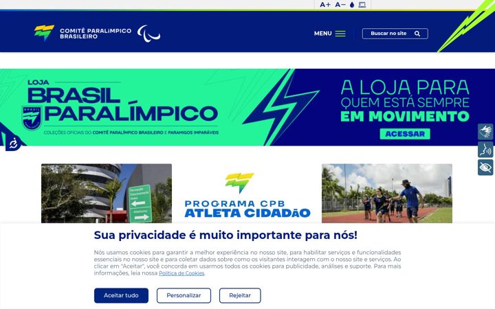 Screenshot of cpb.org.br
