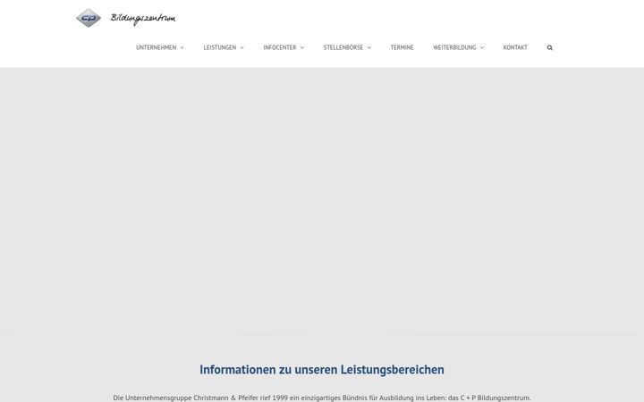 Zrzut ekranu cpbildung.de