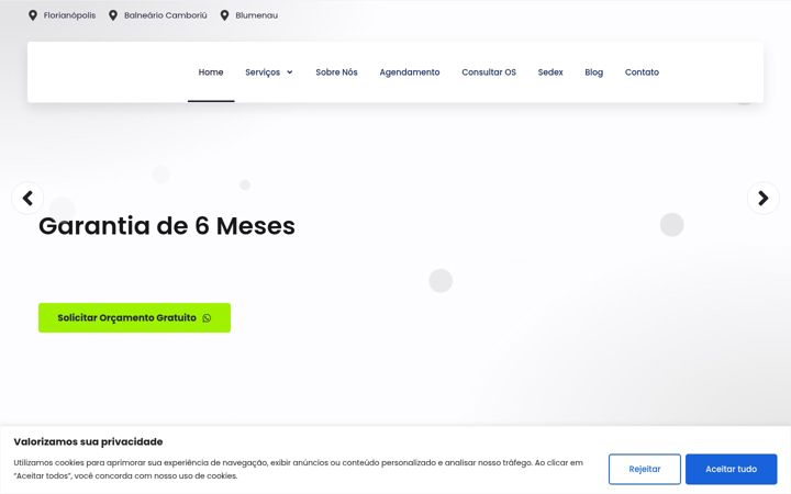 Screenshot του cpcomtel.com.br