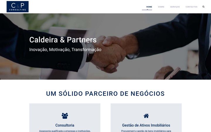 Screenshot van cpconsulting.pt