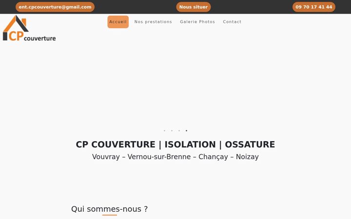 Screenshot of cpcouverture.fr