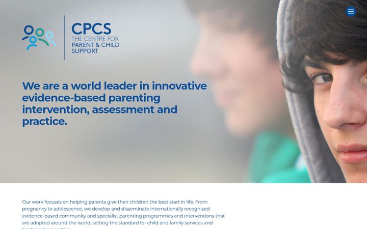 Screenshot of cpcs.org.uk