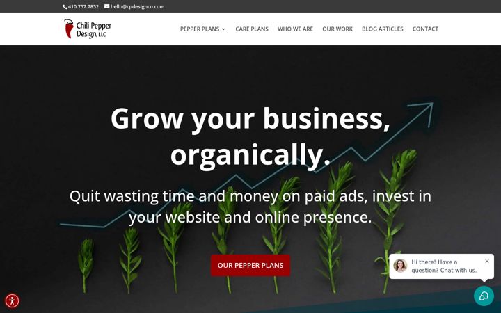 Screenshot of cpdesignco.com