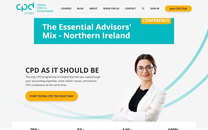 Screenshot of cpdfest.com