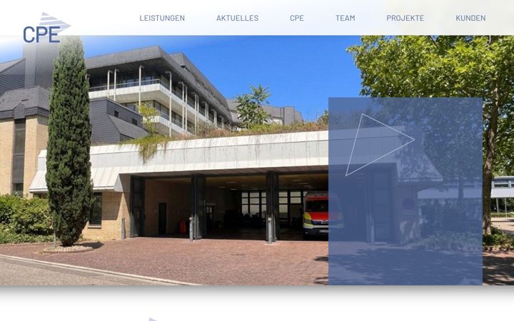Screenshot of cpe-gmbh.com