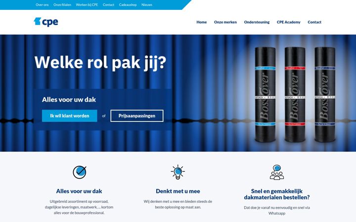 Screenshot of cpe.nl