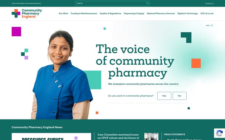 Screenshot of cpe.org.uk