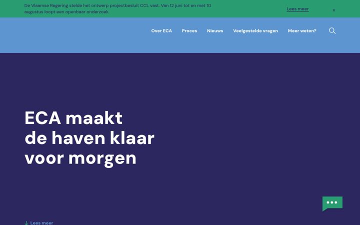 Screenshot of cpeca.be