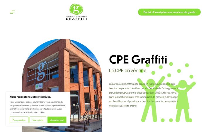 Screenshot of cpegraffiti.com