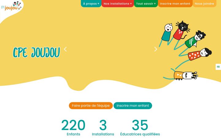 Screenshot of cpejoujou.ca