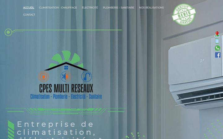 Screenshot of cpes-multireseaux.fr