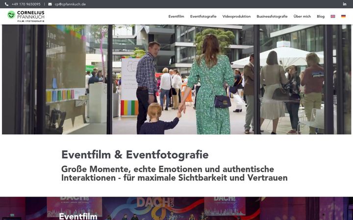 Screenshot of cpfannkuch.de