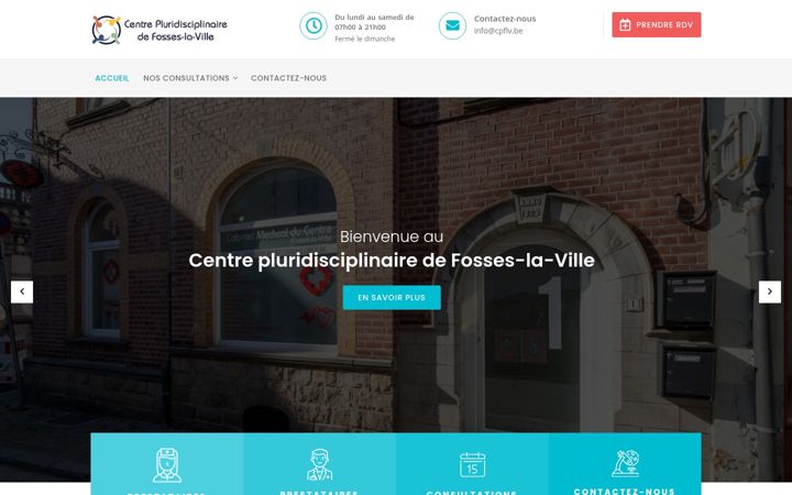 Screenshot of cpflv.be