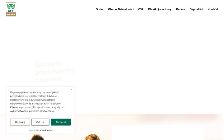 Screenshot of cpfpoland.pl