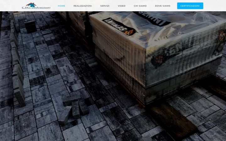 Screenshot του cpg-costruzioni.it