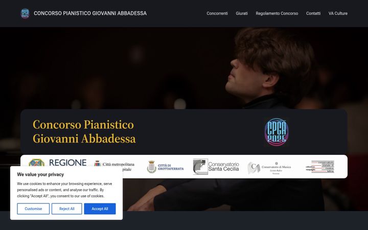 Screenshot του cpga.it