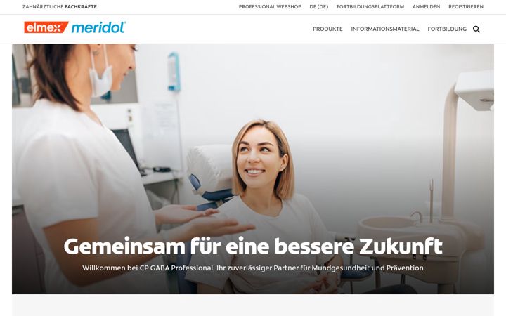 Screenshot of cpgabaprofessional.de