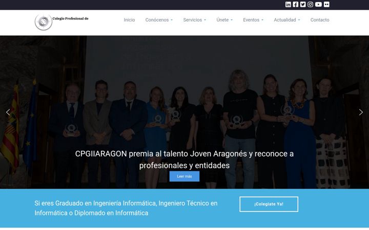 Screenshot of cpgiiaragon.es
