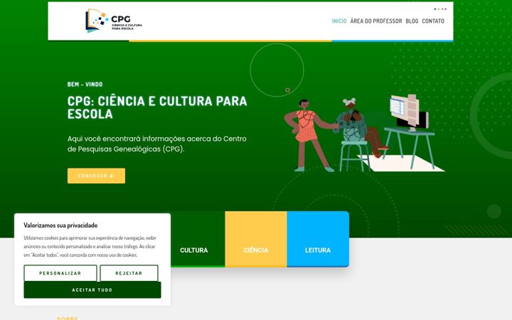 Screenshot του cpgparaescola.com.br