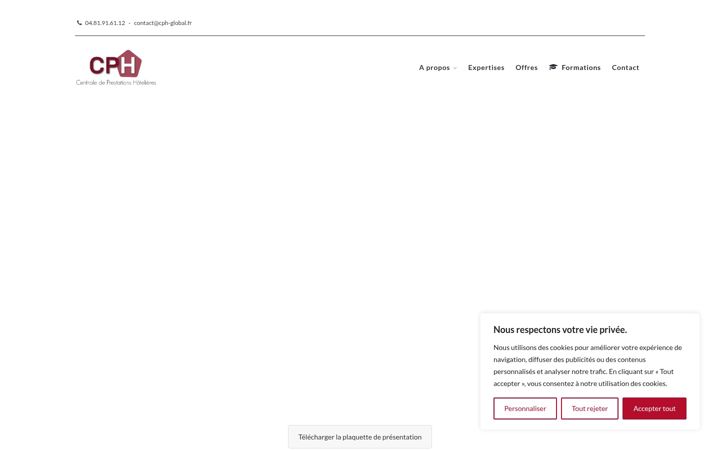 Screenshot di cph-global.fr