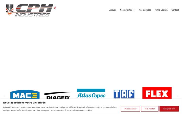 Screenshot di cph-industries.fr