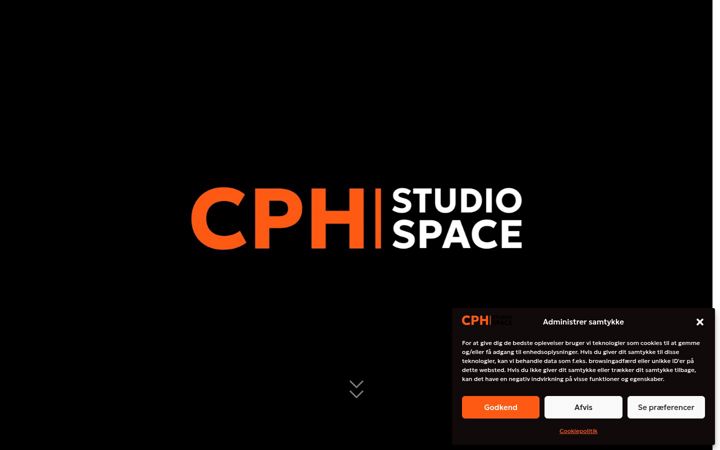 Screenshot of cphstudiospace.dk