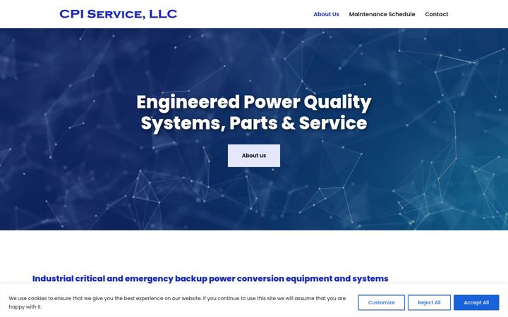 Screenshot of cpi-s.com