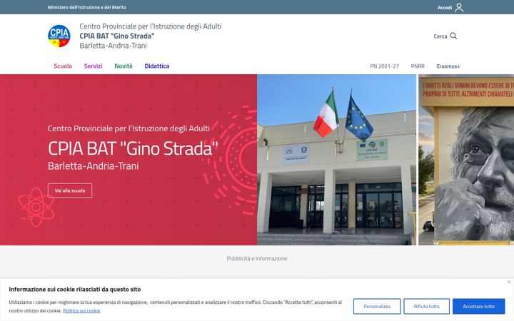 Screenshot of cpiabat.edu.it