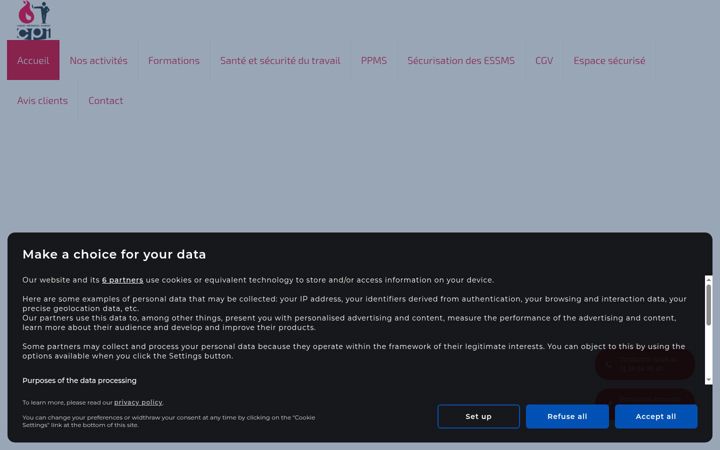Screenshot di cpincendie.fr