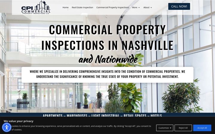 Screenshot of cpinspectors.org