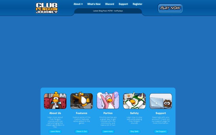 Screenshot of cpjourney.net
