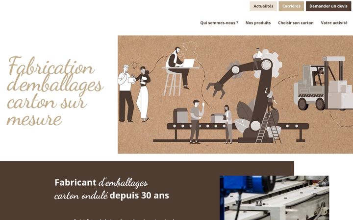 Screenshot di cpl-op-emballages.fr