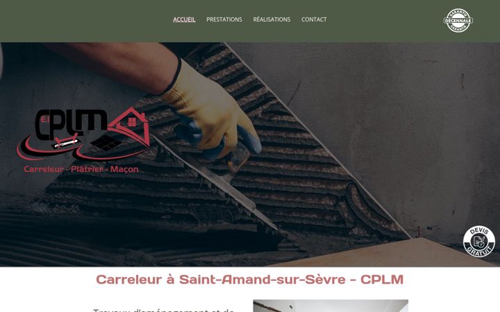 Screenshot di cplm79.fr