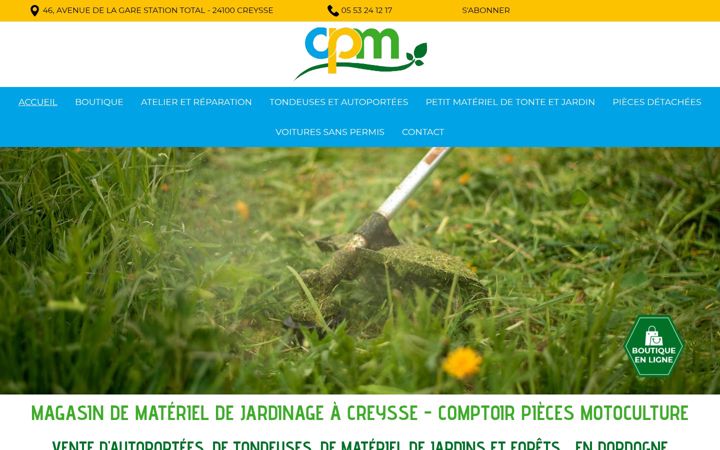 Screenshot von cpm-motoculture-dordogne-24.fr